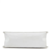 Chanel White Quilted Leather Bag