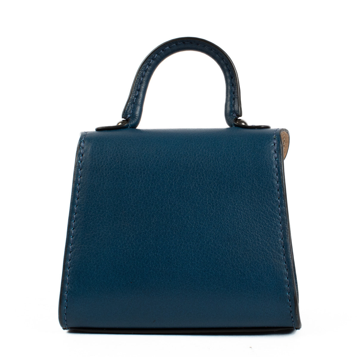 Delvaux Bleu de Prusse Polo Brillant Bag Charm