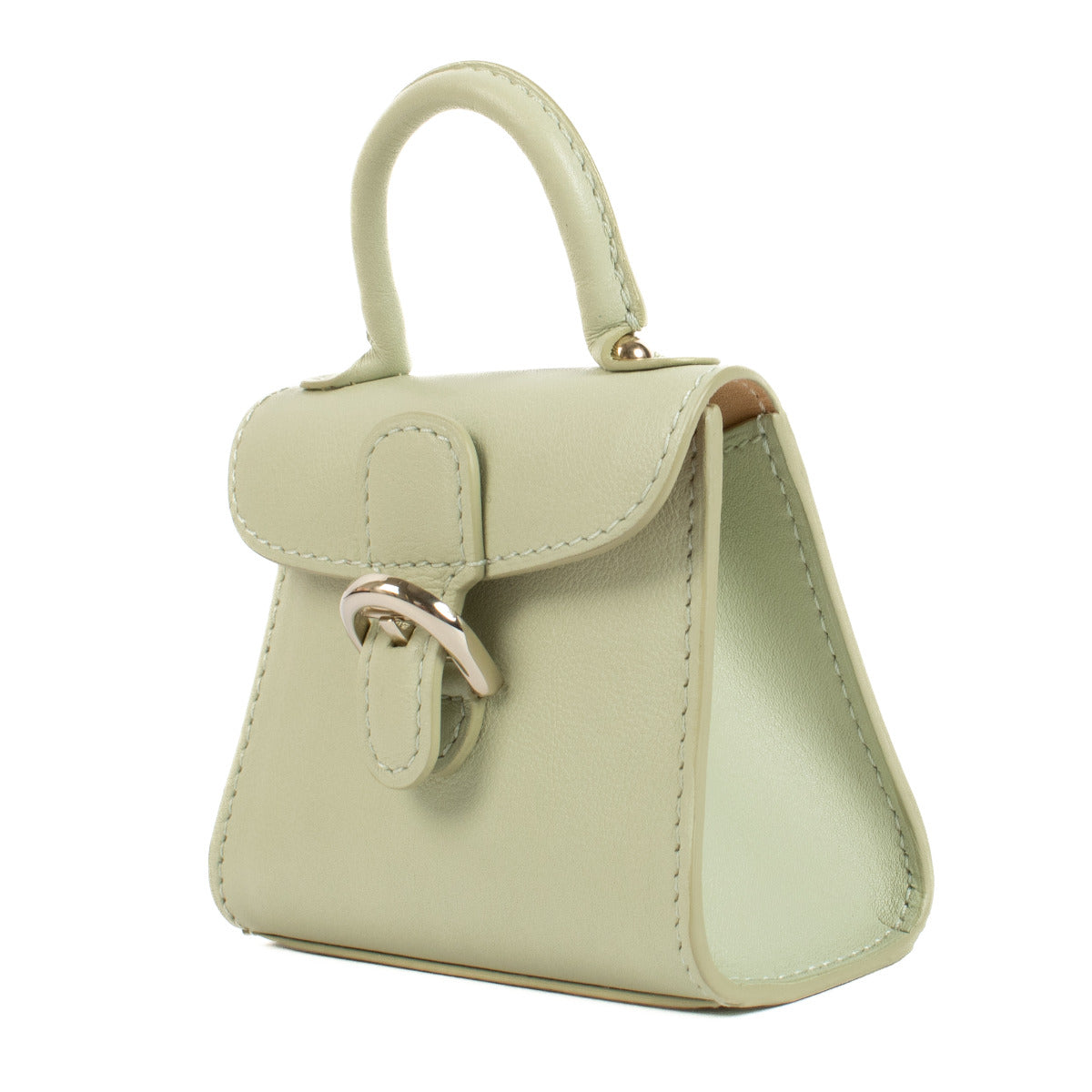 Delvaux Amande Polo Leather Brillant Bag Charm