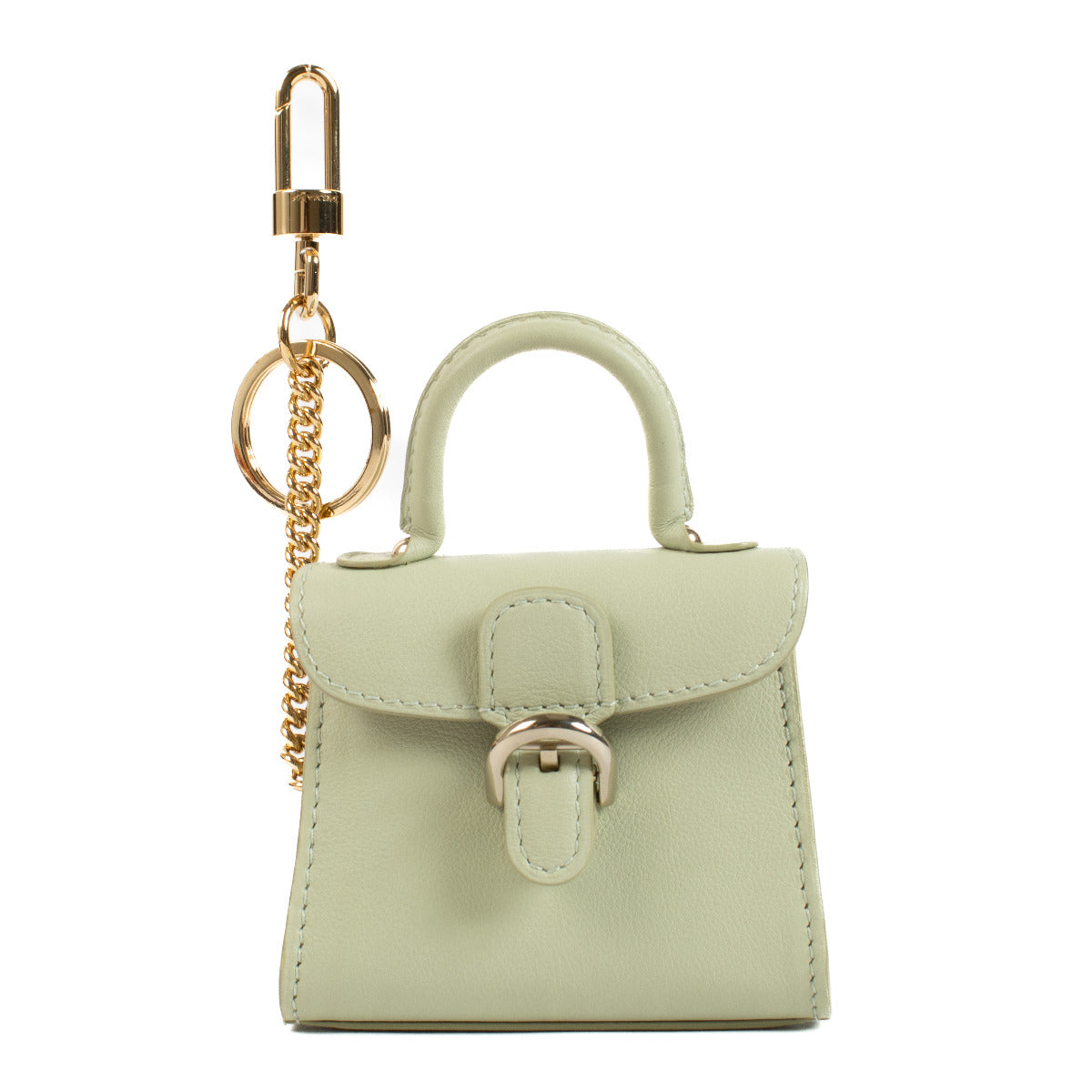 Delvaux Amande Polo Leather Brillant Bag Charm