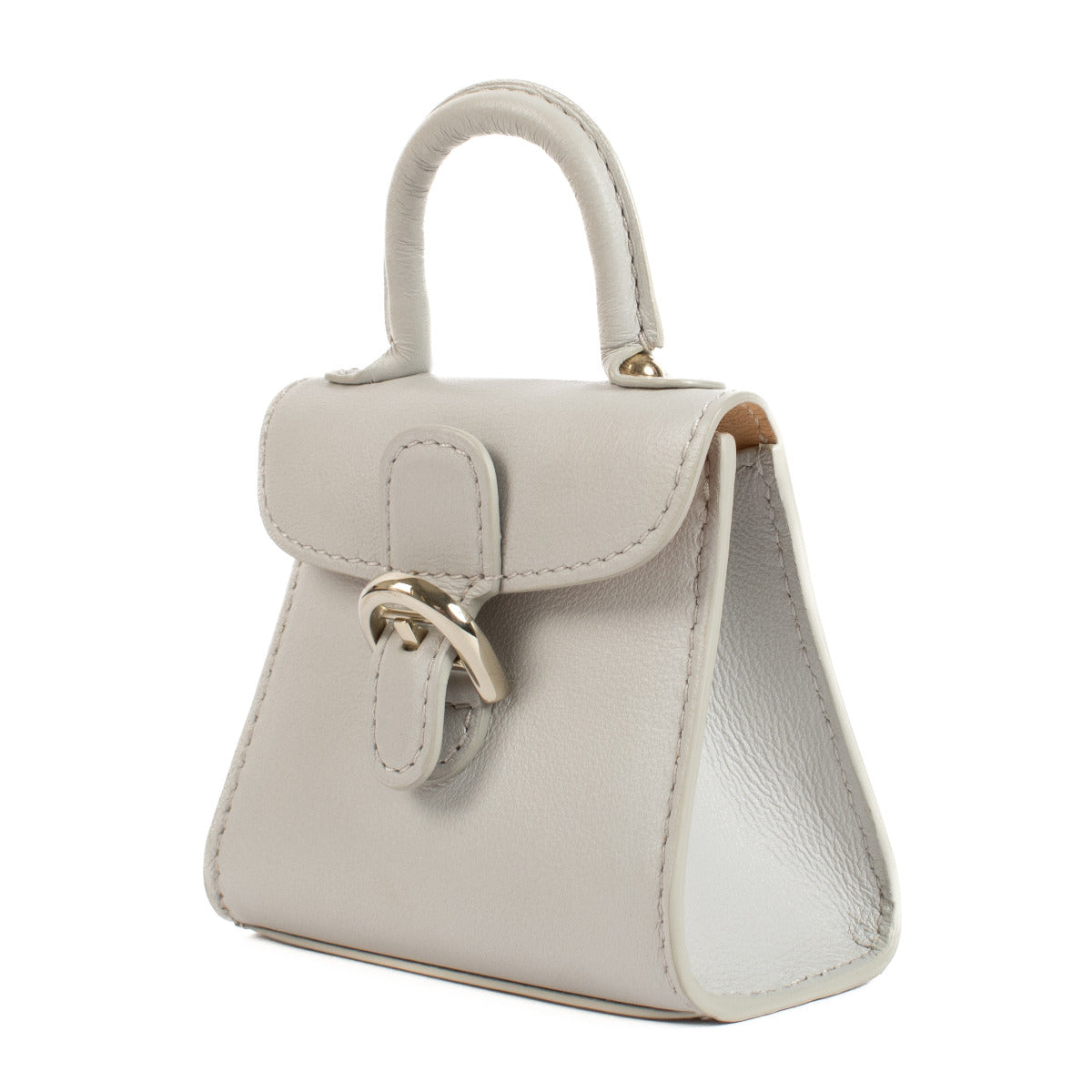 Delvaux Lin Polo Leren Brillant Tas Bedel