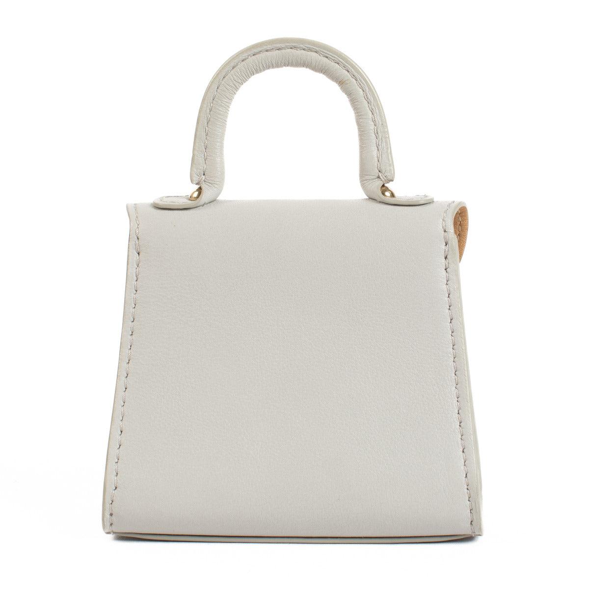 Delvaux Lin Polo Leren Brillant Tas Bedel