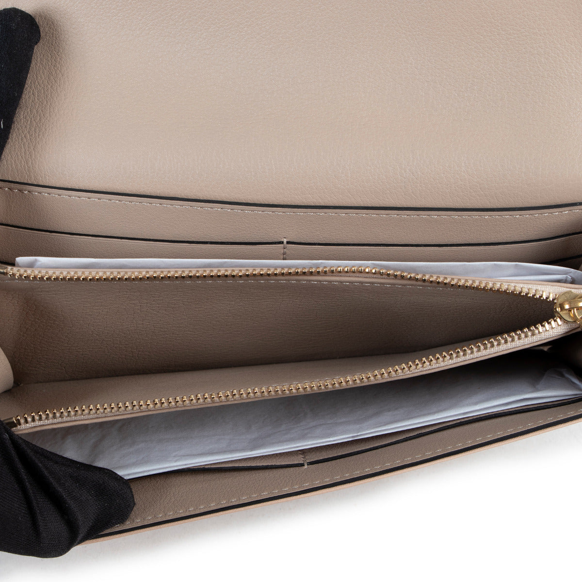 Delvaux Nude Sand Madame Wallet