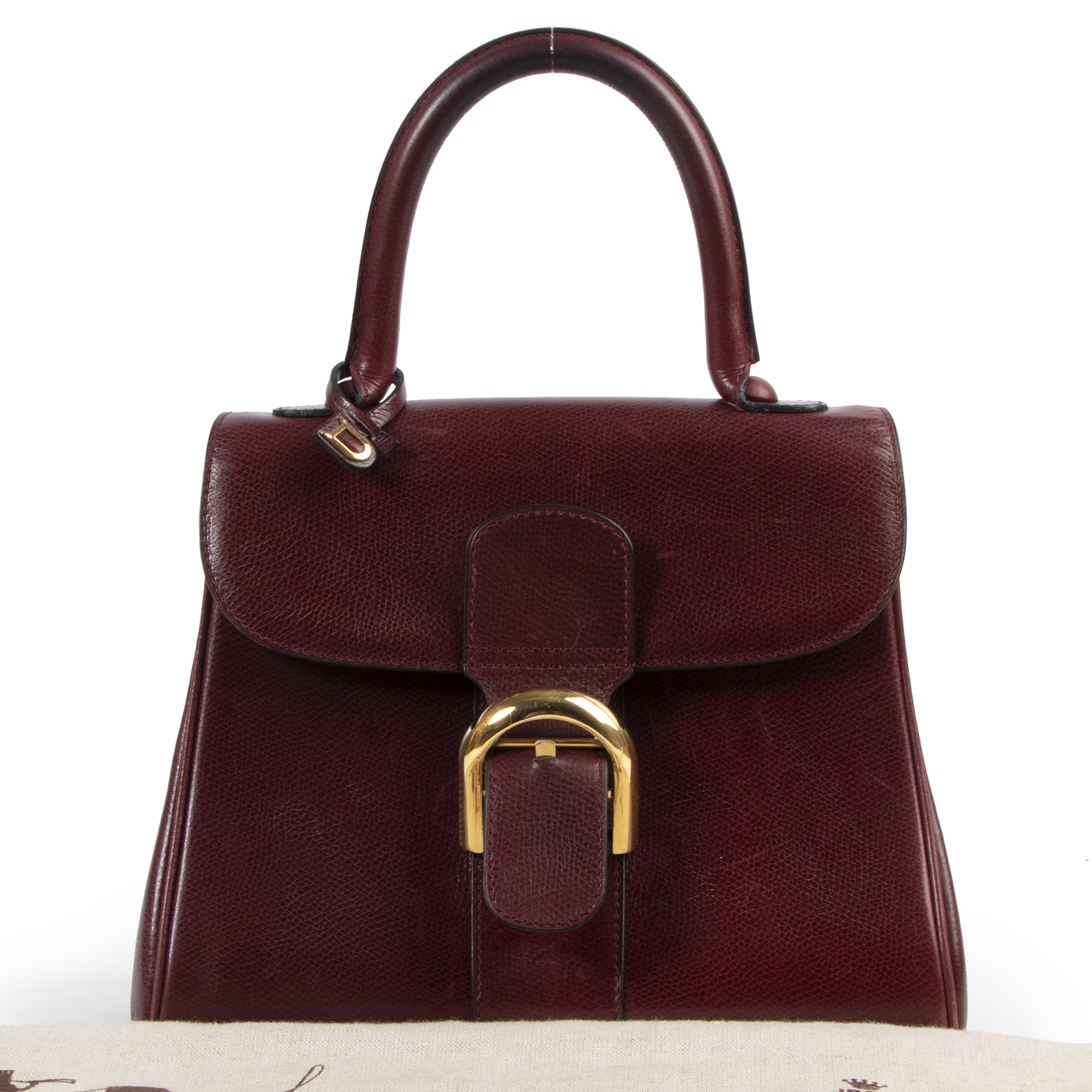 Delvaux Burgundy Brillant PM te koop