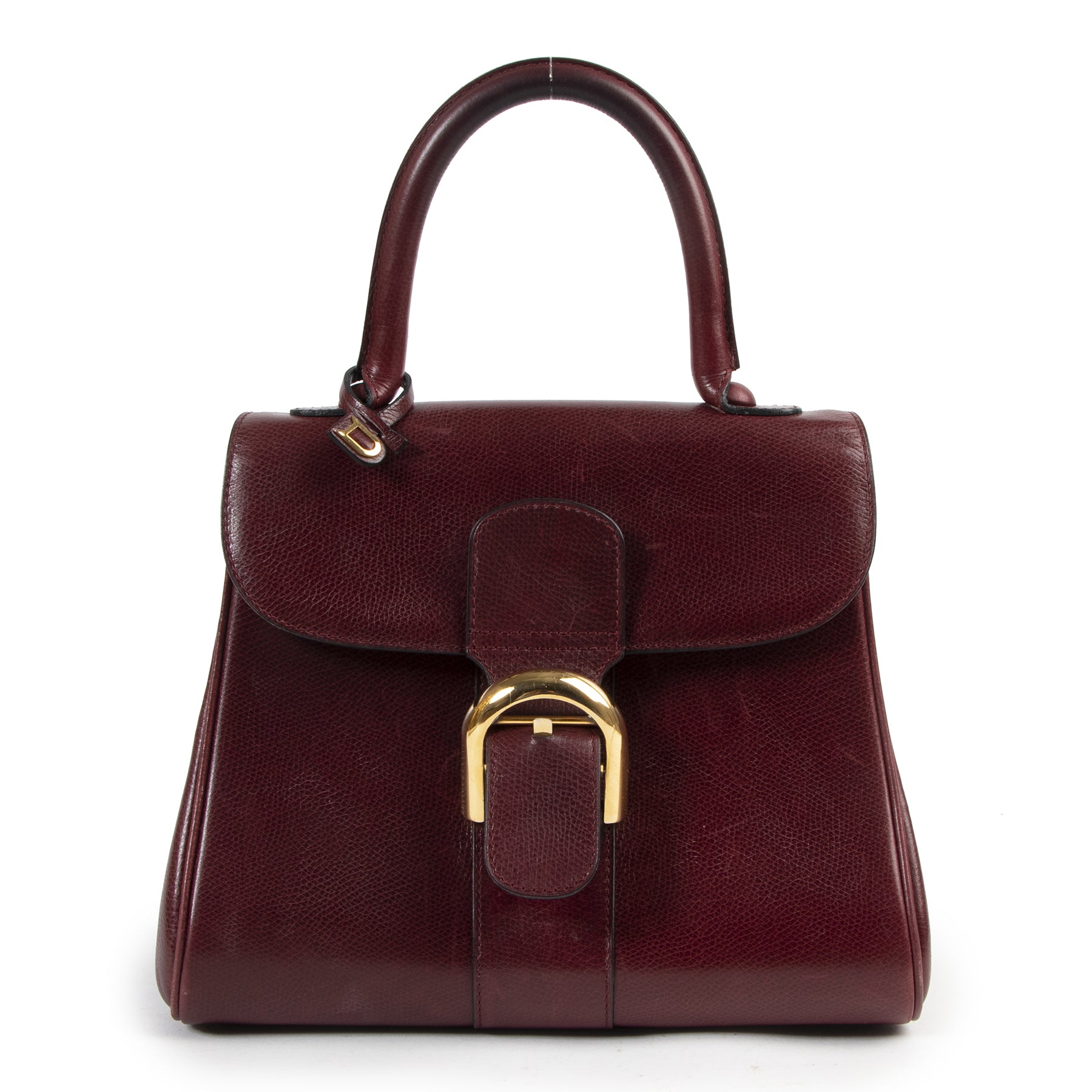 Delvaux Burgundy Brillant PM pour le meilleur prix chez Labellov à Anvers Belgique