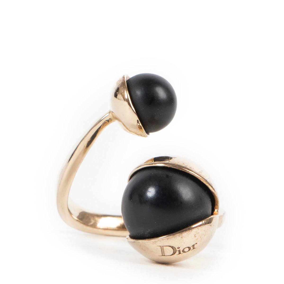 Veilig online kopen van authentieke gouden Dior rind in maat 55