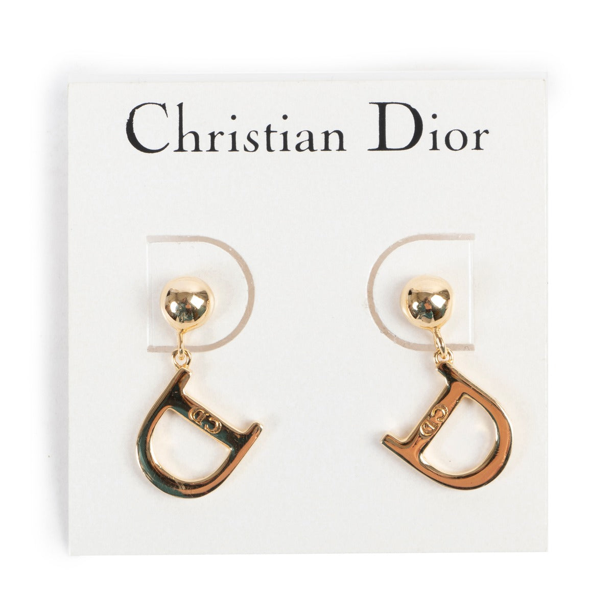 Buy these Christian Dior Gold Earrings at Labellov online or come by in store.