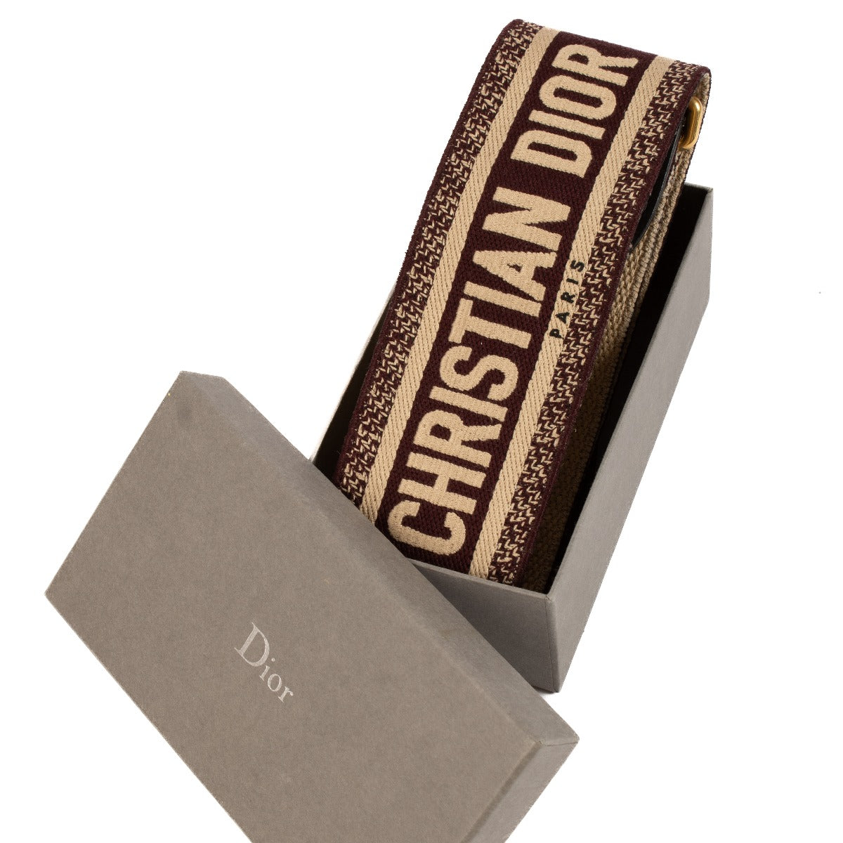 Shop 100% authentic secondhand Christian Dior Burgundy Bag Strap on Labellov.com