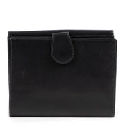 Authentieke Tweedehands Gucci Black Leather GG Wallet juiste prijs veilig online shoppen luxe merken webshop winkelen Antwerpen België mode fashion