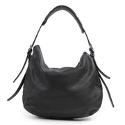 Jimmy Choo Black Biker Chain Hobo Bag