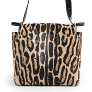 Jimmy Choo Leopard Lockett Calf Hair Bag