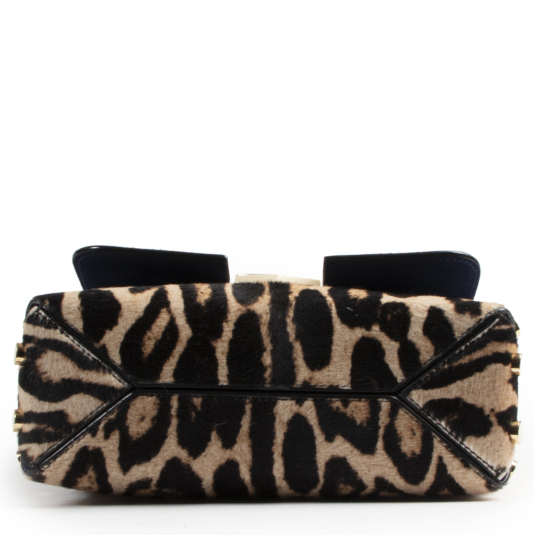 shop safe online Jimmy Choo Leopard Lockett Calf Hair Bag