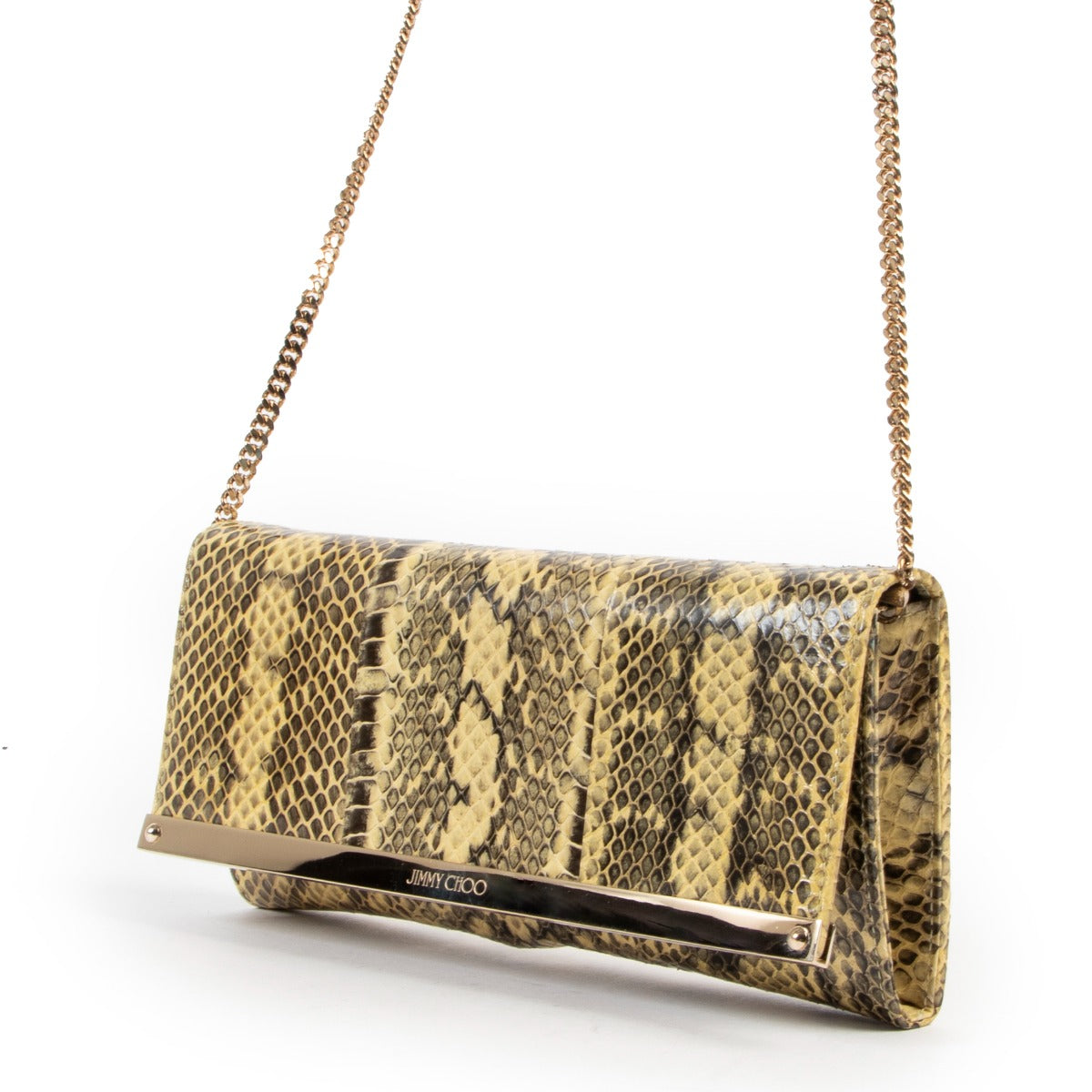 Buy a 100% authentic second hand Jimmy Choo Snake Skin Crossbody Bag at Labellov