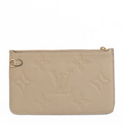 Shop 100% authentic secondhand Louis Vuitton Taupe Monogram Empreinte Neverfull Clutch on Labellov.com