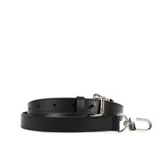 Shop safe online at Labellov in Antwerp and Knokke this 100% authentic second hand Louis Vuitton Black Leather Keepall Bag Strap