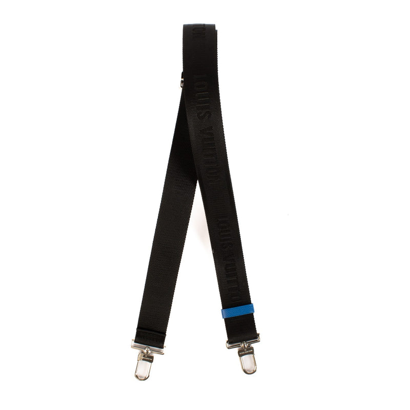 Shop 100% authentic secondhand Louis Vuitton Black/Blue Nylon Alpha Messenger Strap on Labellov.com
