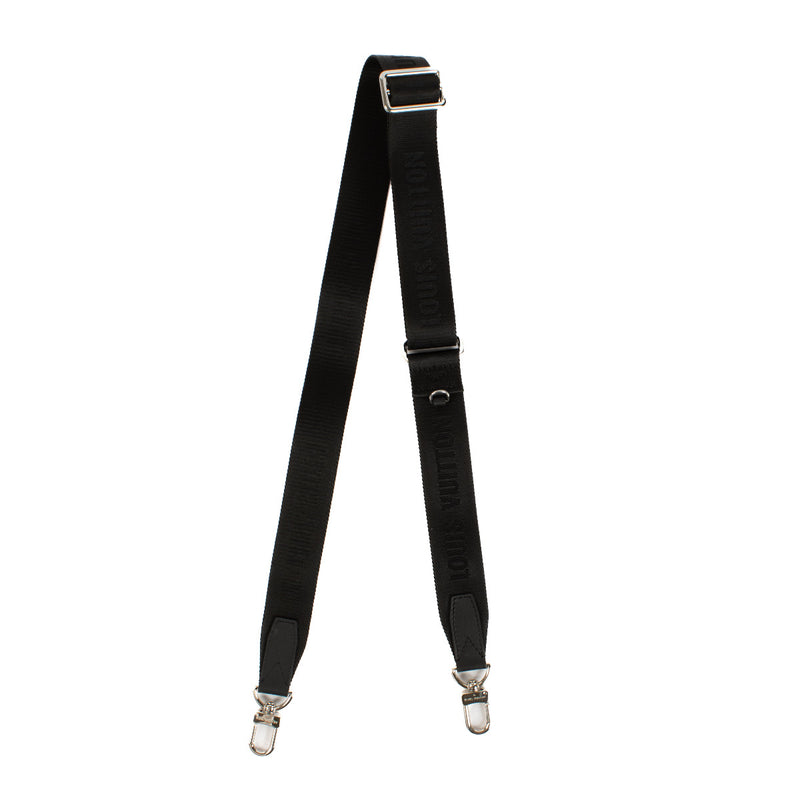 Louis Vuitton Black Nylon Bag Strap