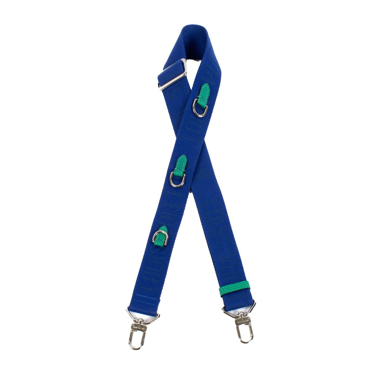 shop 100% authentic second hand Louis Vuitton Blue/Green Taurillon Illusion Trio Pouch Bag Strap on Labellov.com