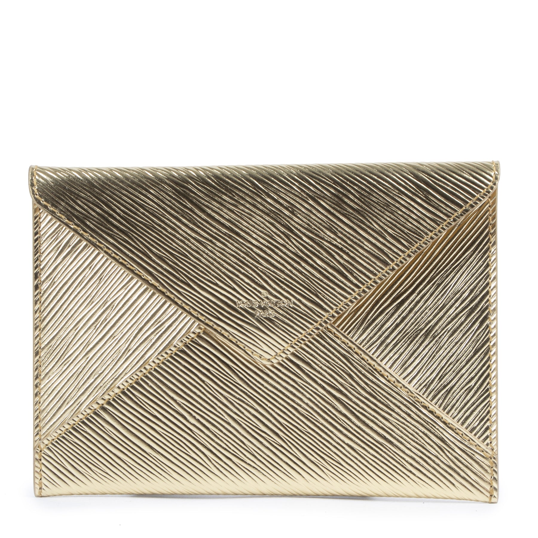 Buy this authentic second-hand vintage Louis Vuitton Epi Leather Golden Envelope at online webshop LabelLOV. Safe and secure shopping. Koop deze authentieke tweedehands vintage Louis Vuitton Epi Leather Golden Envelope bij online webshop LabelLOV.