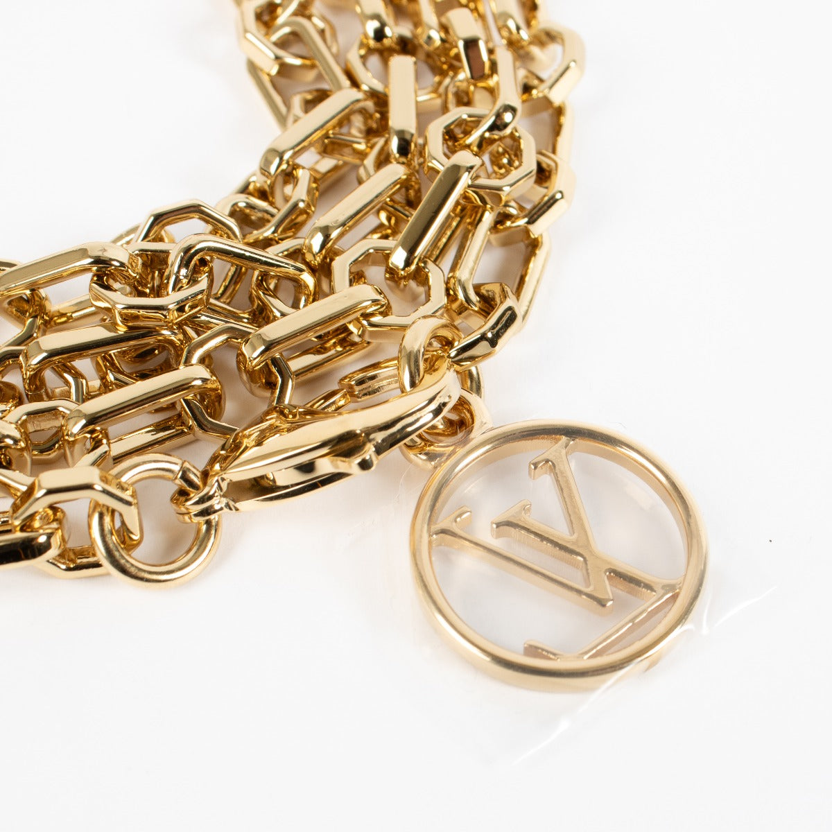 shop 100% authentic second hand Louis Vuitton Gold Dauphine Strap on Labellov.com