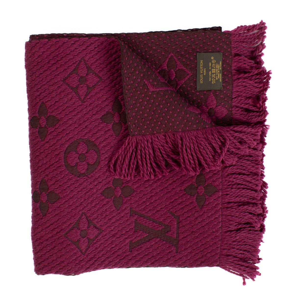 Shop 100% authentic secondhand Louis Vuitton Purple Logomania Scarf on Labellov.com