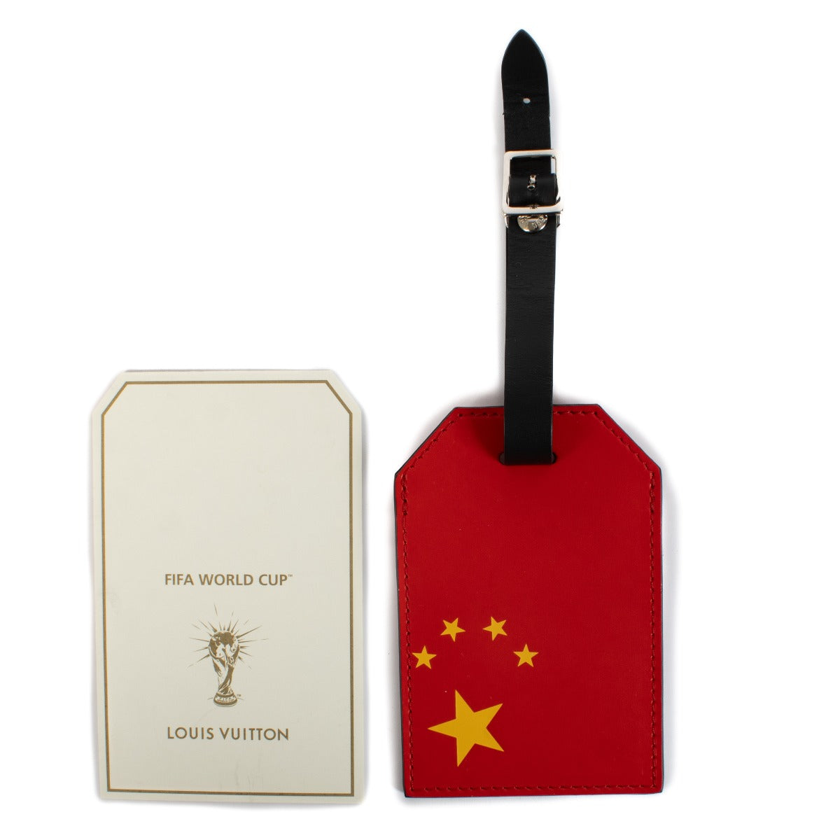 Louis Vuitton Red 2018 Fifa World Cup Luggage Tag