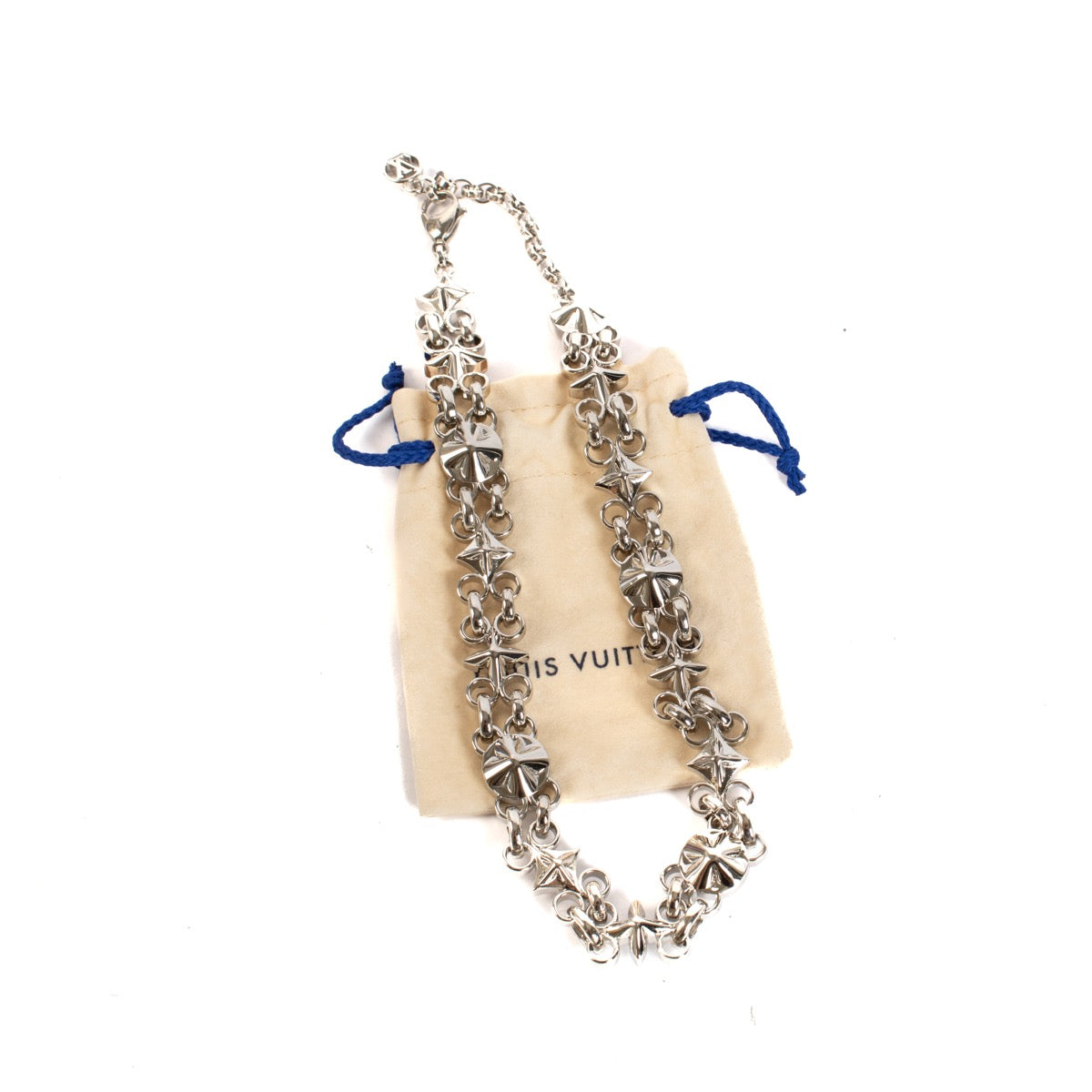 shop 100% authentic second hand Louis Vuitton Silver Necklace on Labellov.com