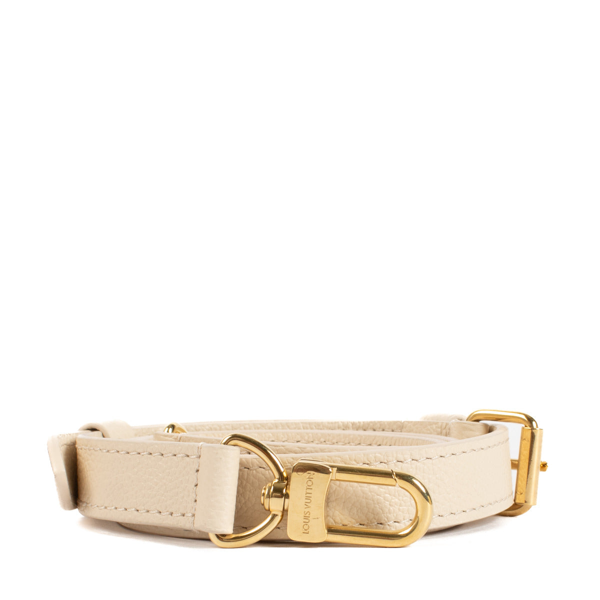 Louis Vuitton Beige Speedy Bandouliere Bag Strap for the best price a tLabellov secondhand luxuey in Antwerp and Knokke