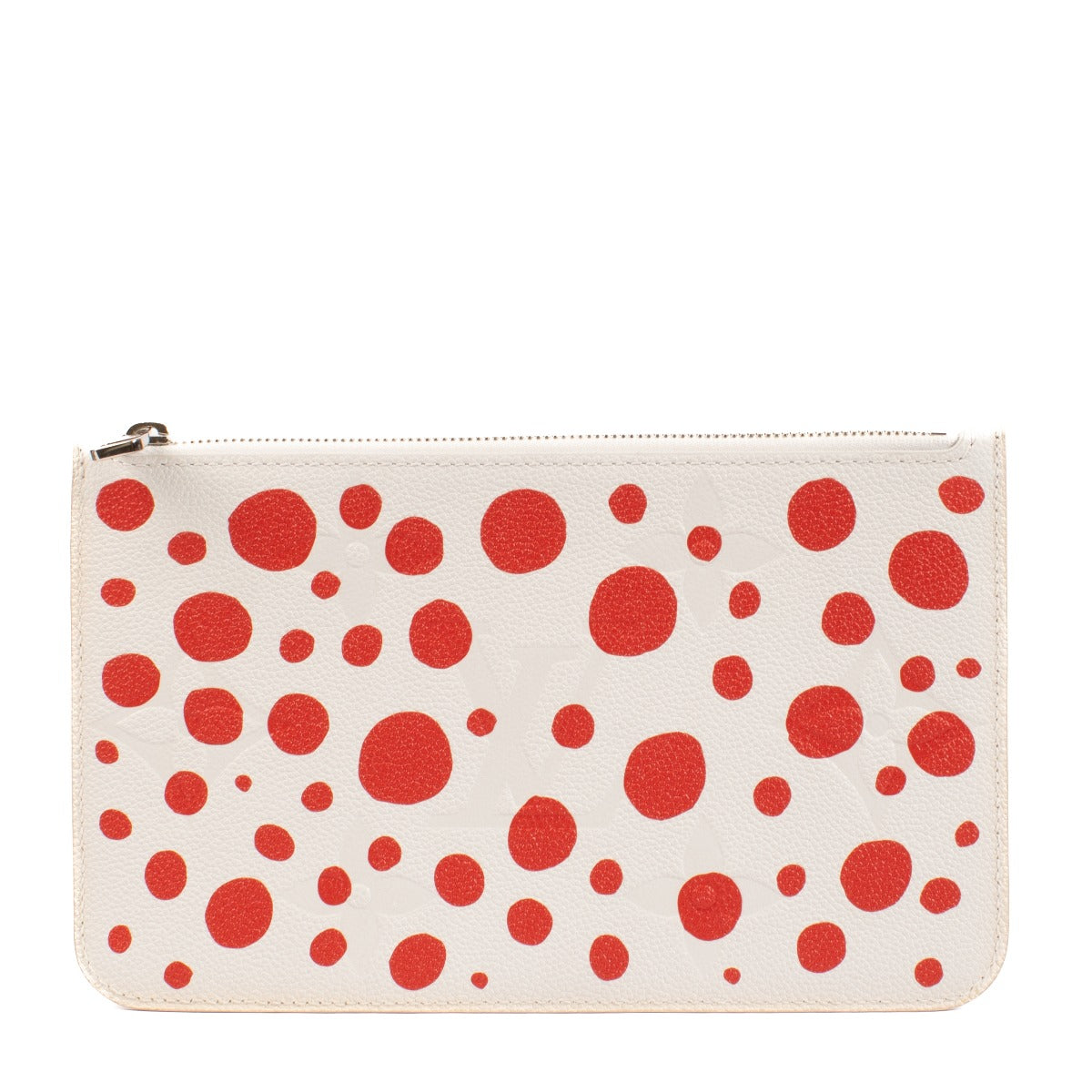 Shop 100% authentic secondhand Louis Vuitton x Yayoi Kusama White Neverfull Clutch on Labellov.com