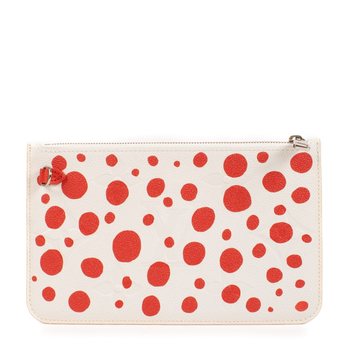Shop 100% authentic secondhand Louis Vuitton x Yayoi Kusama White Neverfull Clutch on Labellov.com