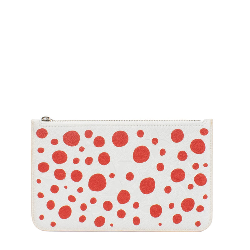 Louis Vuitton x Yayoi Kusuma Red Clutch Bag