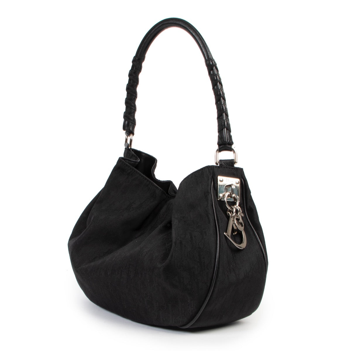 Christian Dior Black Shoulder bag in very good condition now for sale on Labellov Luxury vintage site with good prices