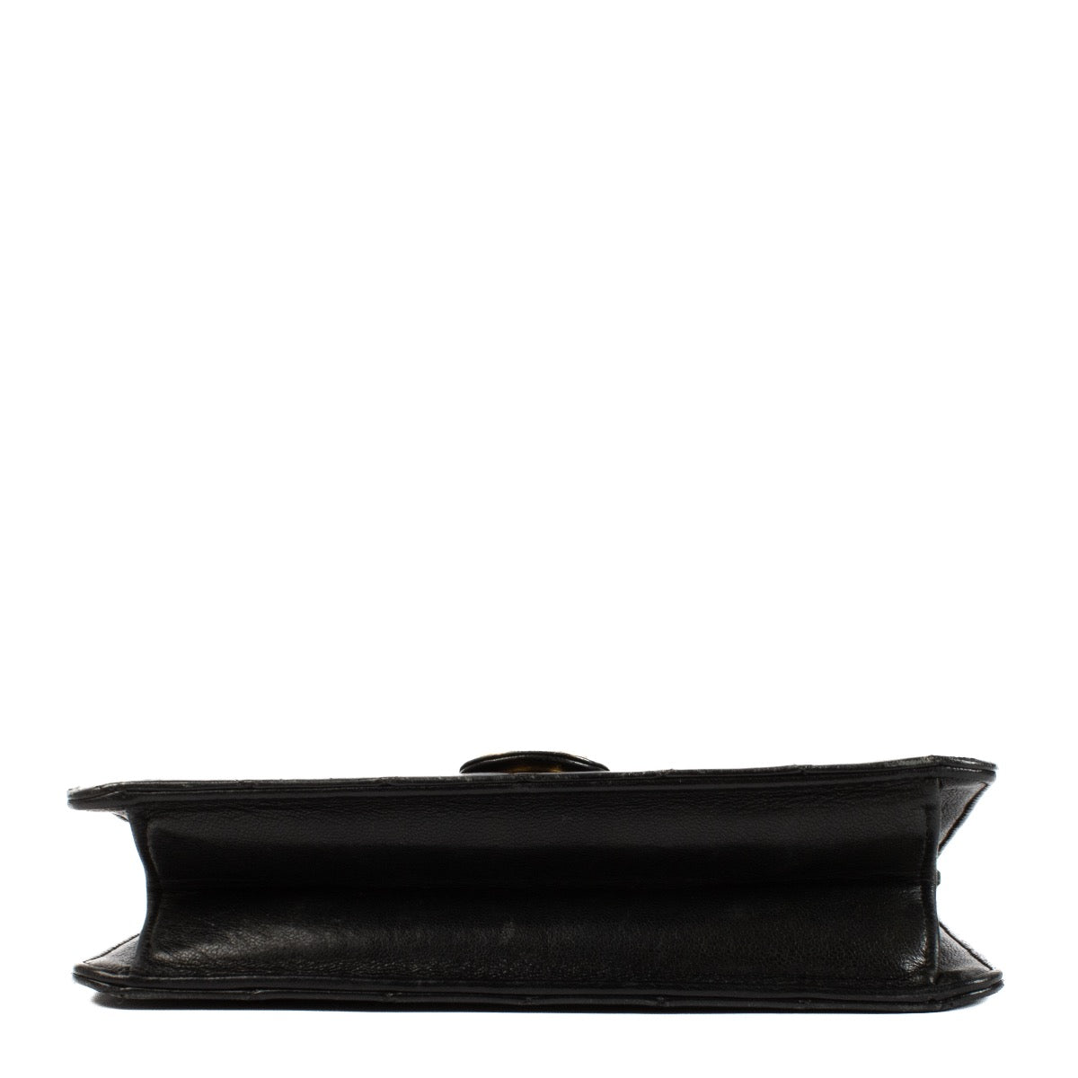 shop 100% authentic second hand Chanel Vintage Black Lambskin Chain Flap Bag on Labellov.com