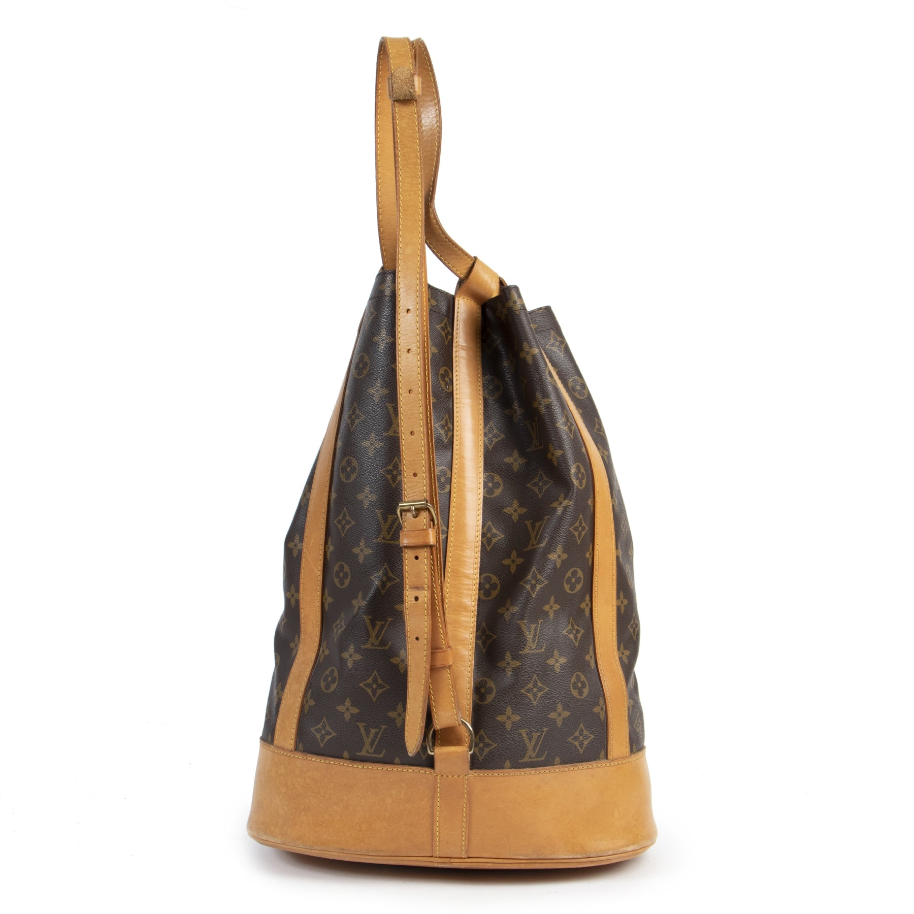 Authentic secondhand Louis Vuitton Monogram Randonnee Bag designer bags fashion luxury vintage webshop safe secure online shopping
