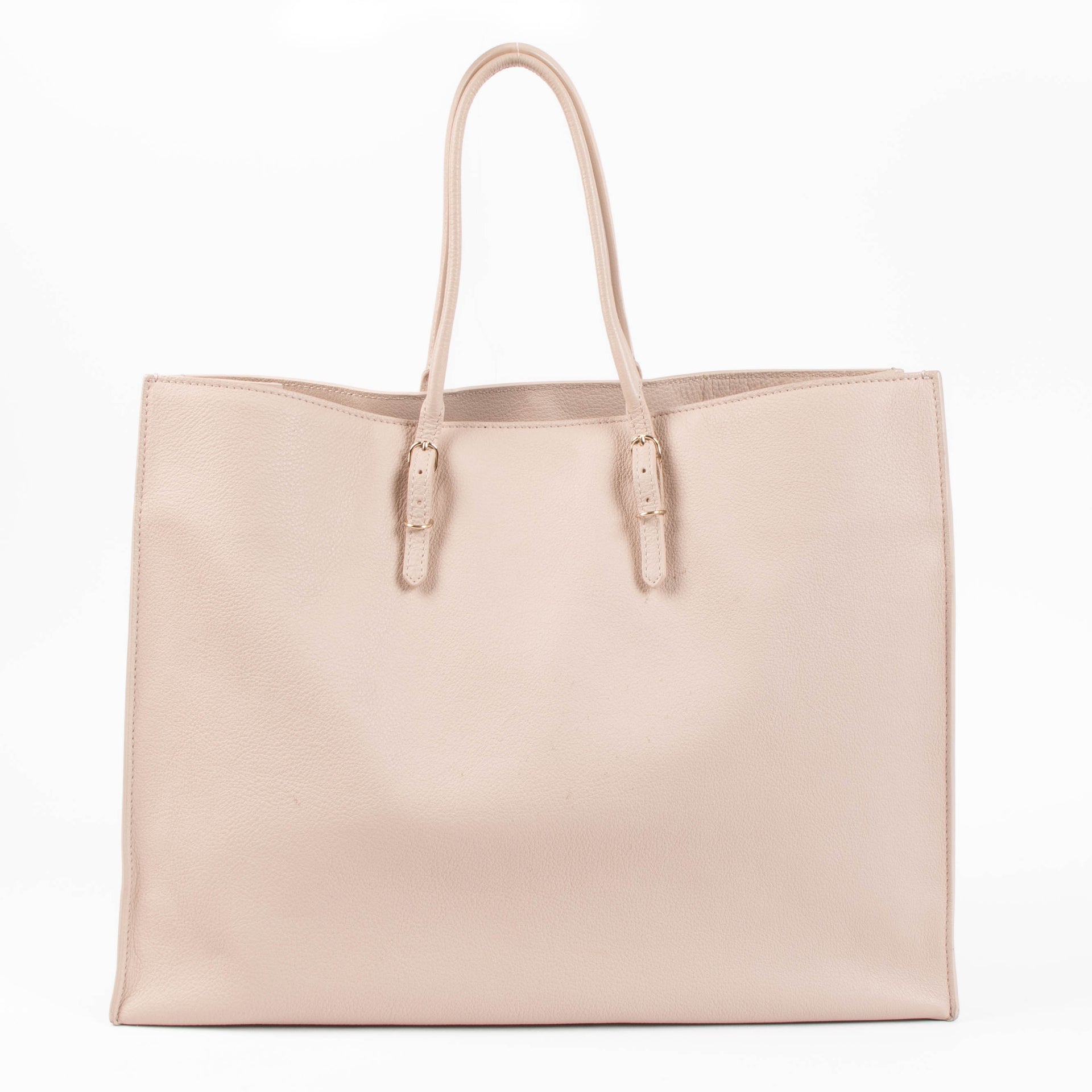 Balenciaga Soft Pink Leather Papier A4 Bag