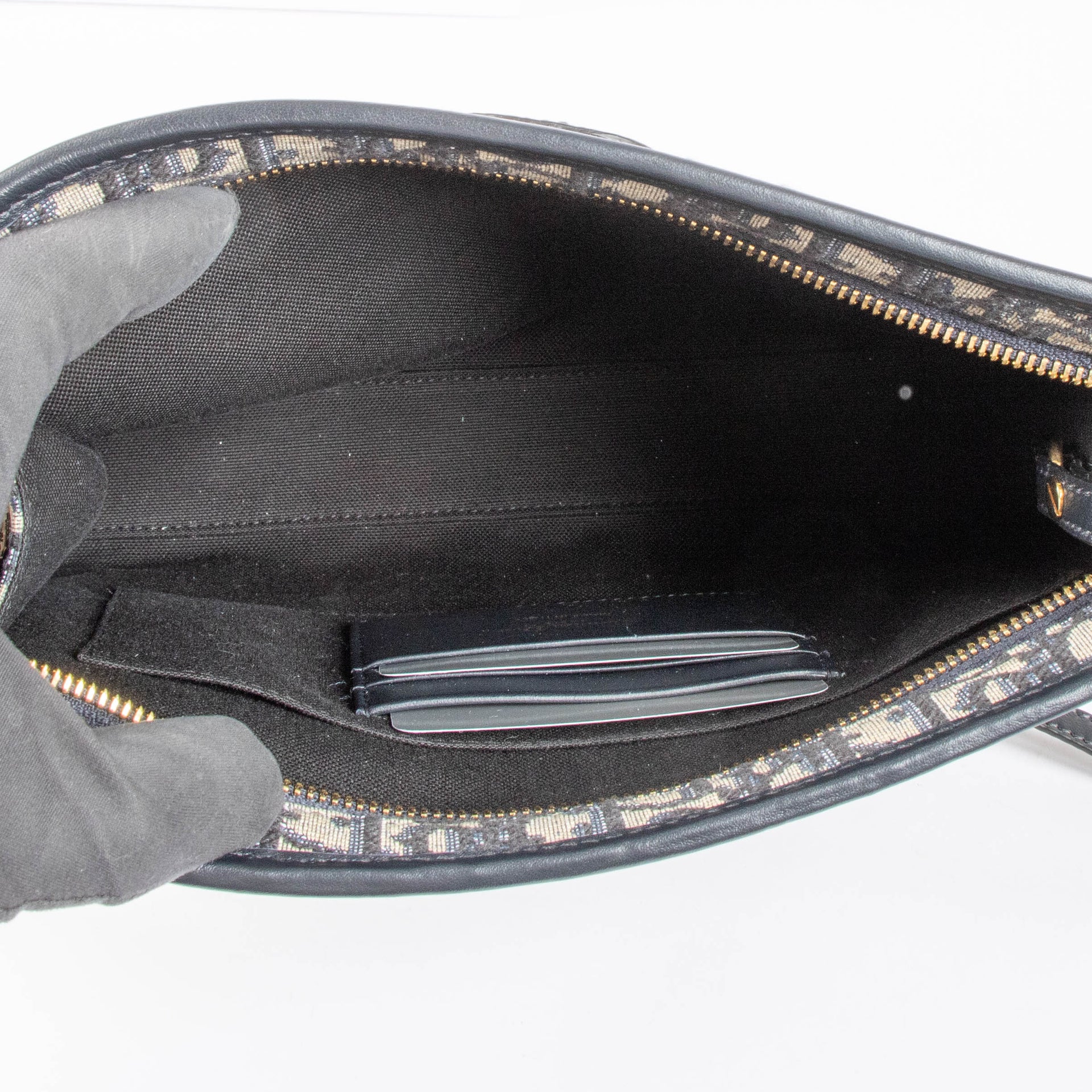 Christian Dior Blue Oblique 30 Montaigne Dea Clutch