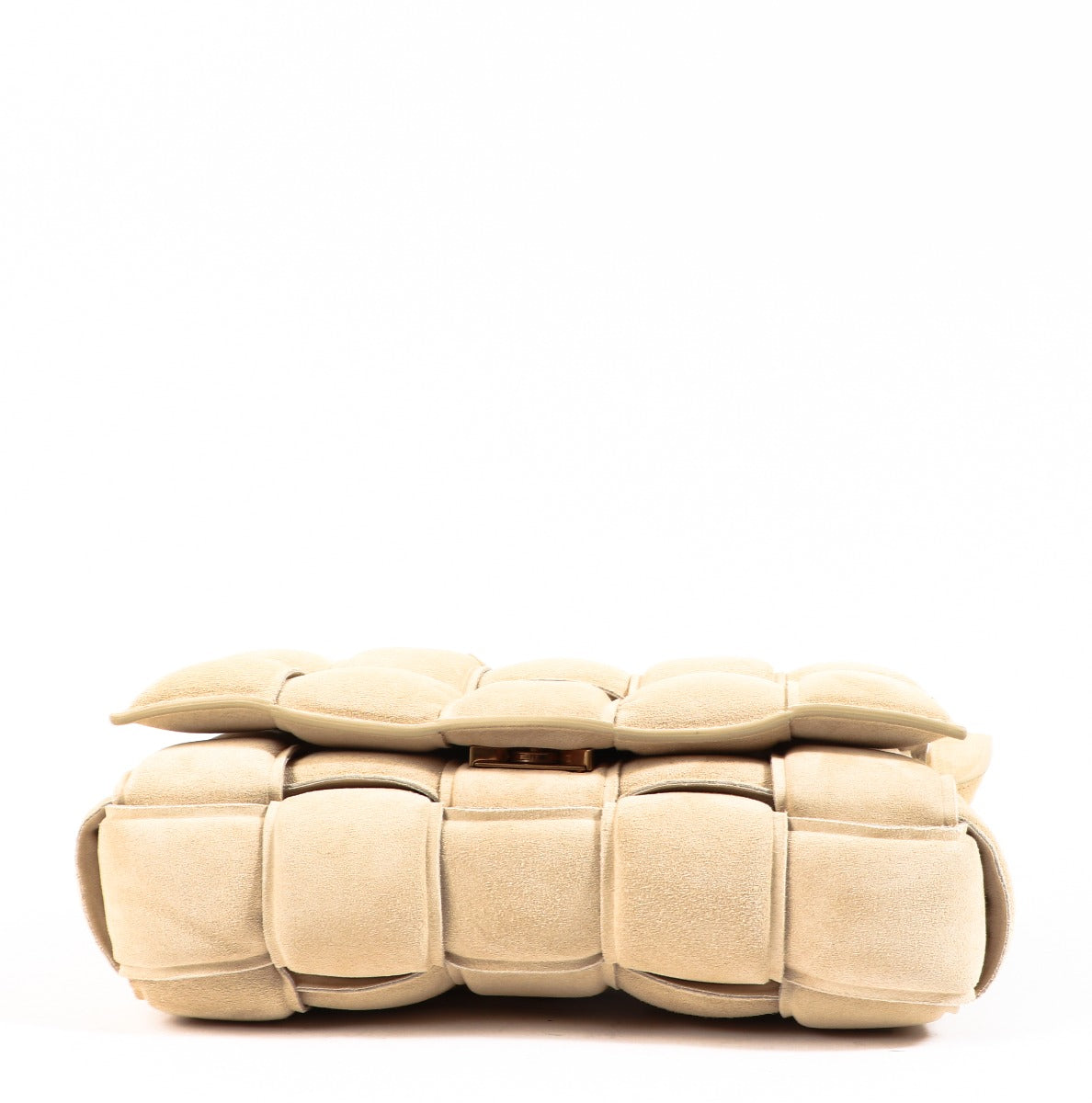 Bottega Veneta Porridge Padded Cassette Suede Bag
