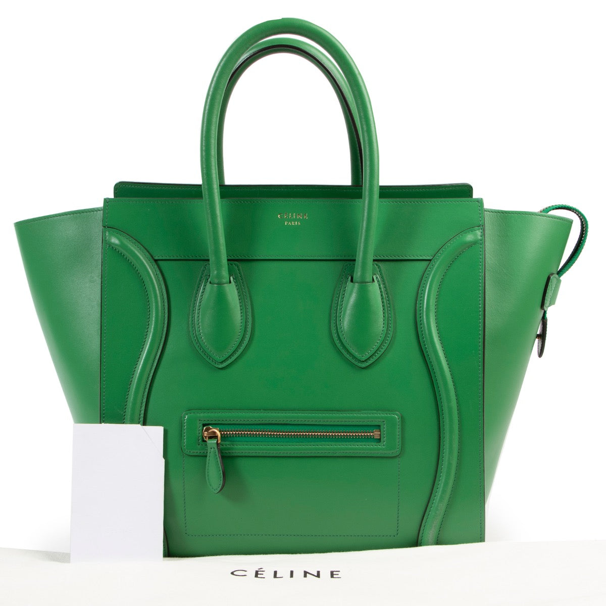 Celine Green Top handle