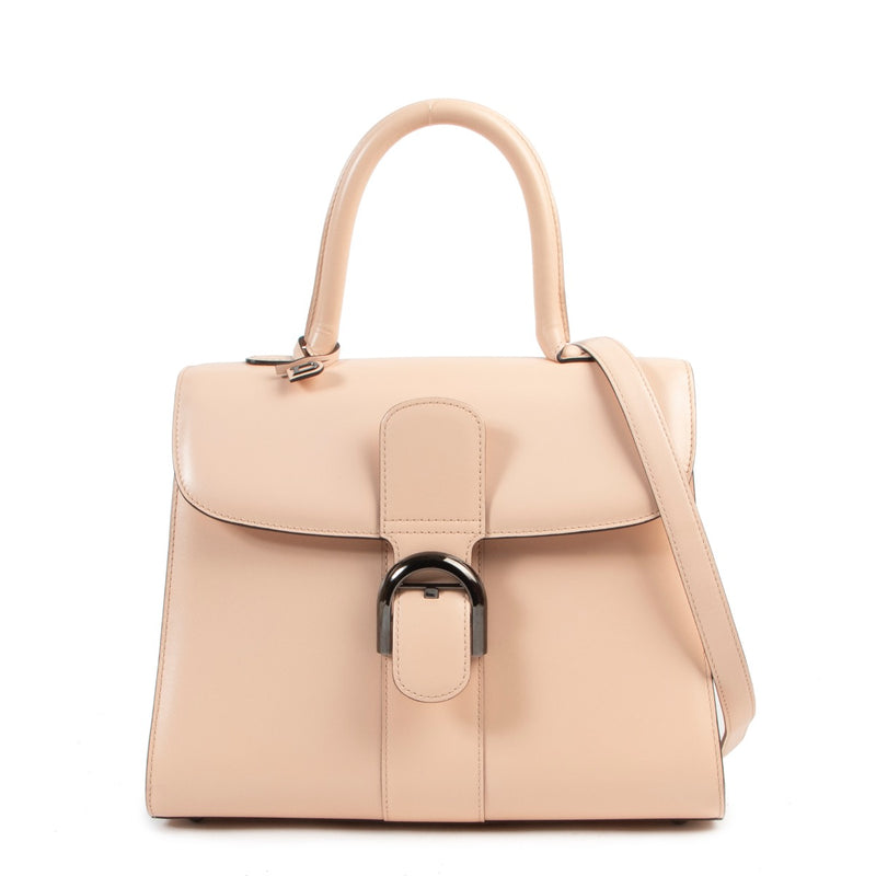 Shop safe online authentic Delvaux Nude Rose Brillant MM at the right price.