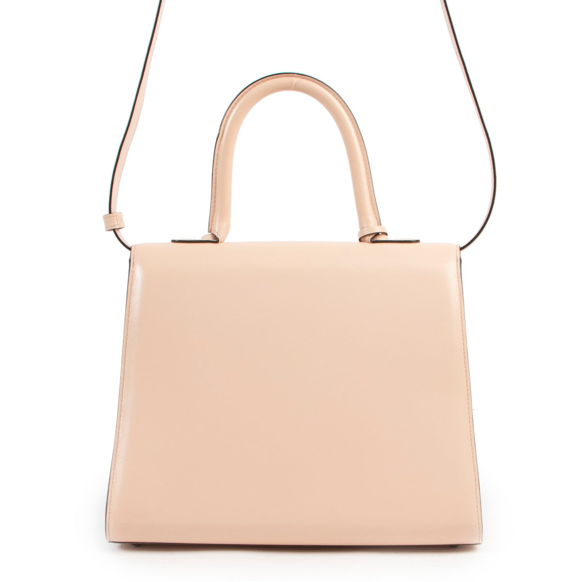 Veilig online kopen van een authentieke Delvaux Brillant MM nude roos aan de juiste prijs.