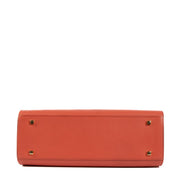 Shop authentic second hand Delvaux Sunset Souple Calf Tempête GM Top Handle Bag on Labellov.com
