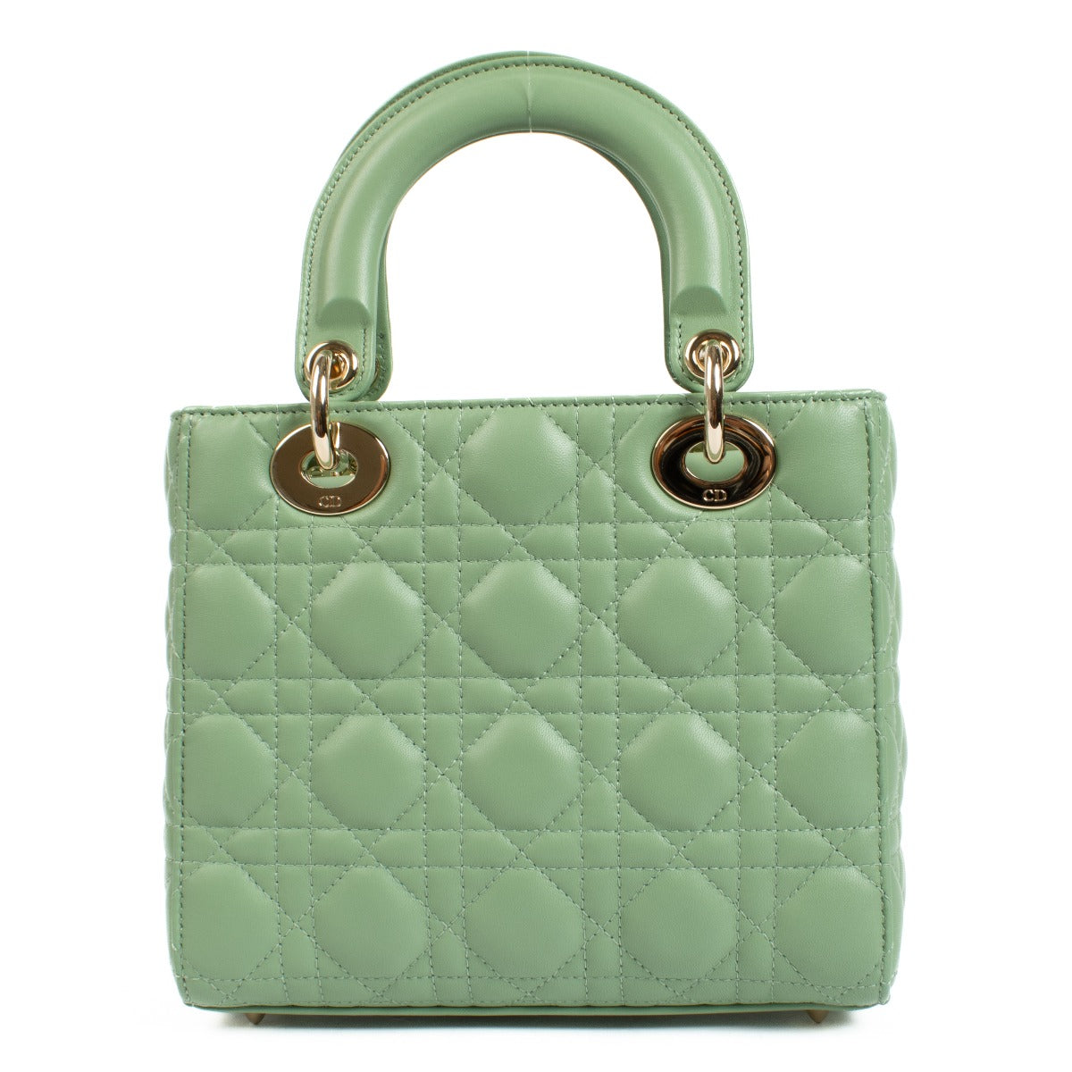 Shop 100% authentic secondhand Christian Dior Green Small Lady Dior ABC on Labellov.com