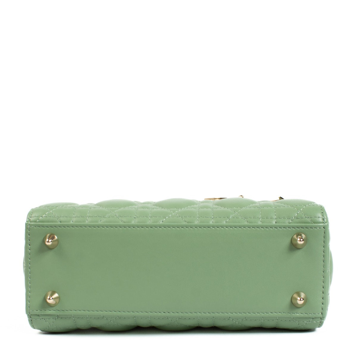 Shop 100% authentic secondhand Christian Dior Green Small Lady Dior ABC on Labellov.com