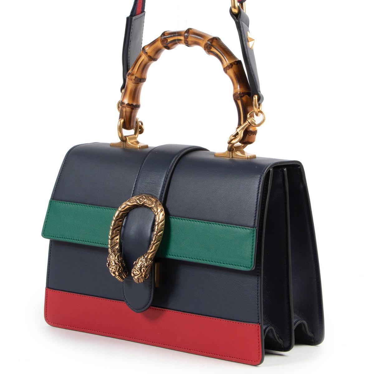Shop veilig online authentieke tweedehands Gucci Blue Dionysus Tote Schoudertas voor de juiste prijs.