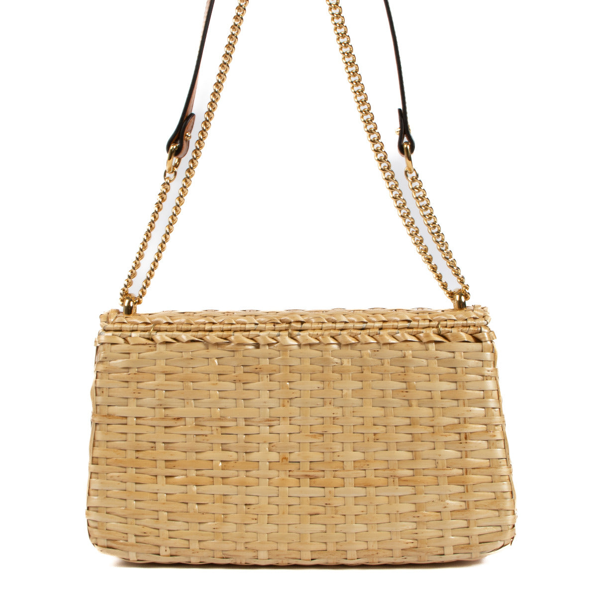 Gucci Glazed Wicker Cestino Kleine Kleptas
