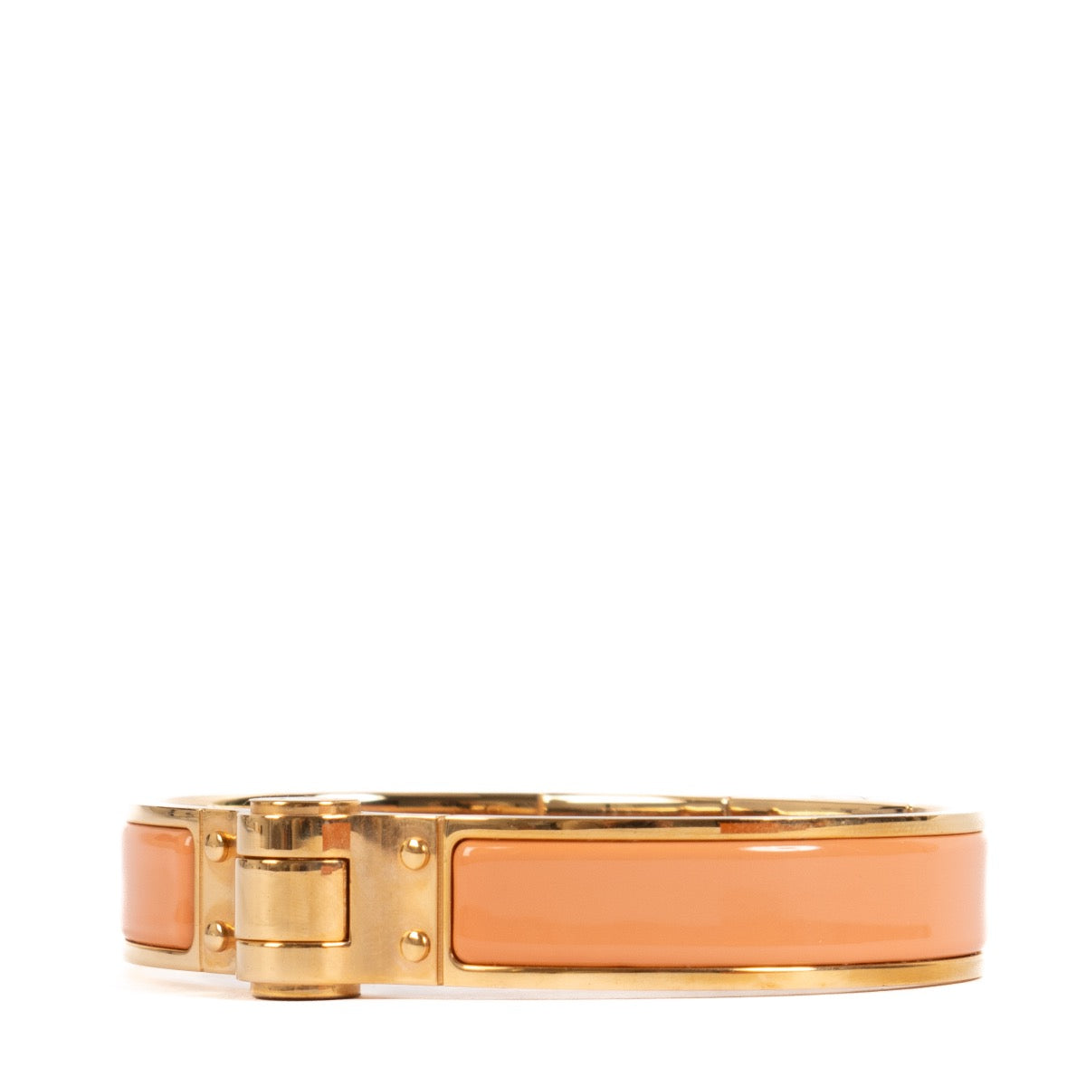 shop 100% authentic second hand Hermès Pink Charnière Bracelet on Labellov.com