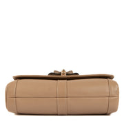 Shop authentic second hand Christian Louboutin Nude Leather Sweet Charity Calf Gaia Small Crossbody on Labellov.com