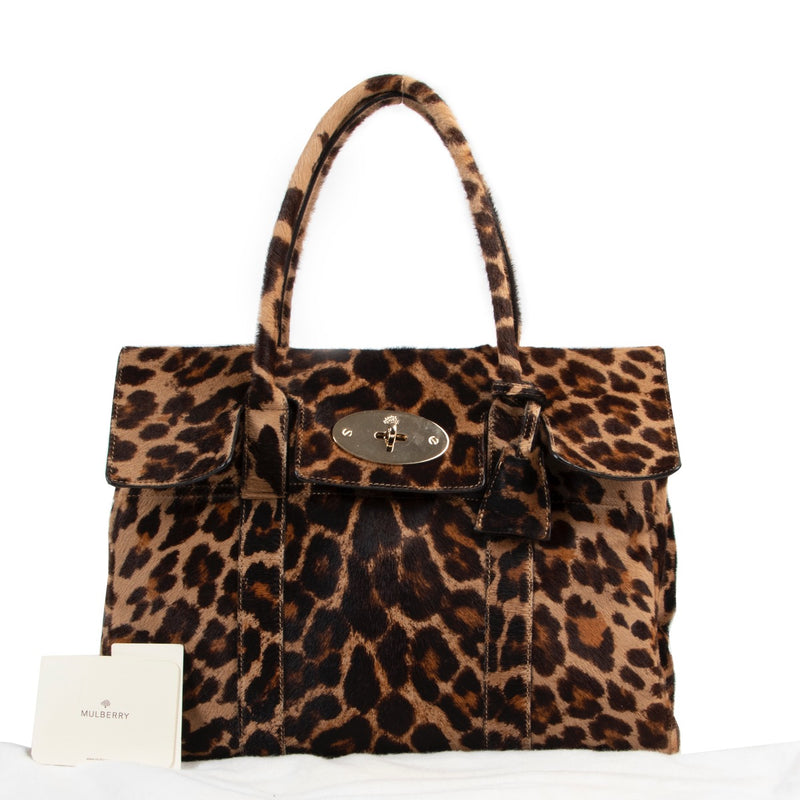 Veilig online kopen van een Mulberry Bayswater handtas in Leopard aan de juiste prijs.