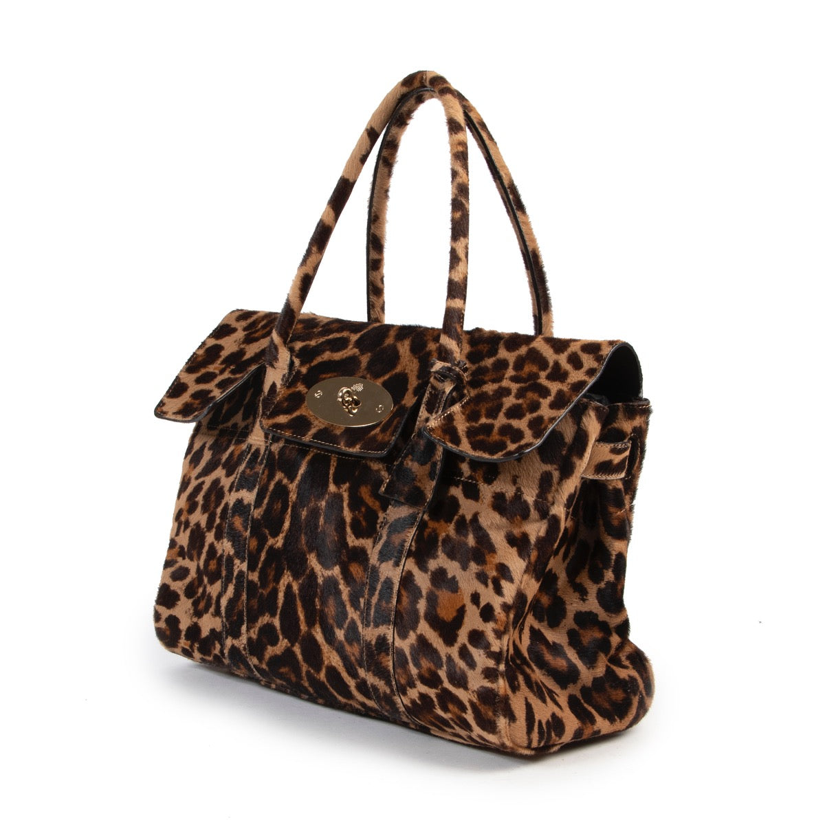 Achetez en ligne second main ce sac Mulberry leopard bayswater.
