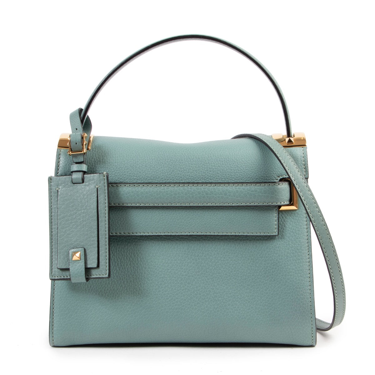 Achetez en ligne en toute sécurité un sac à bandoulière d'occasion Valentino vert My Rockstud au bon prix.